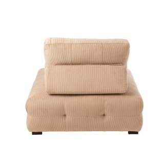 Fauteuil Pouf  CHARLENE Rose Nude